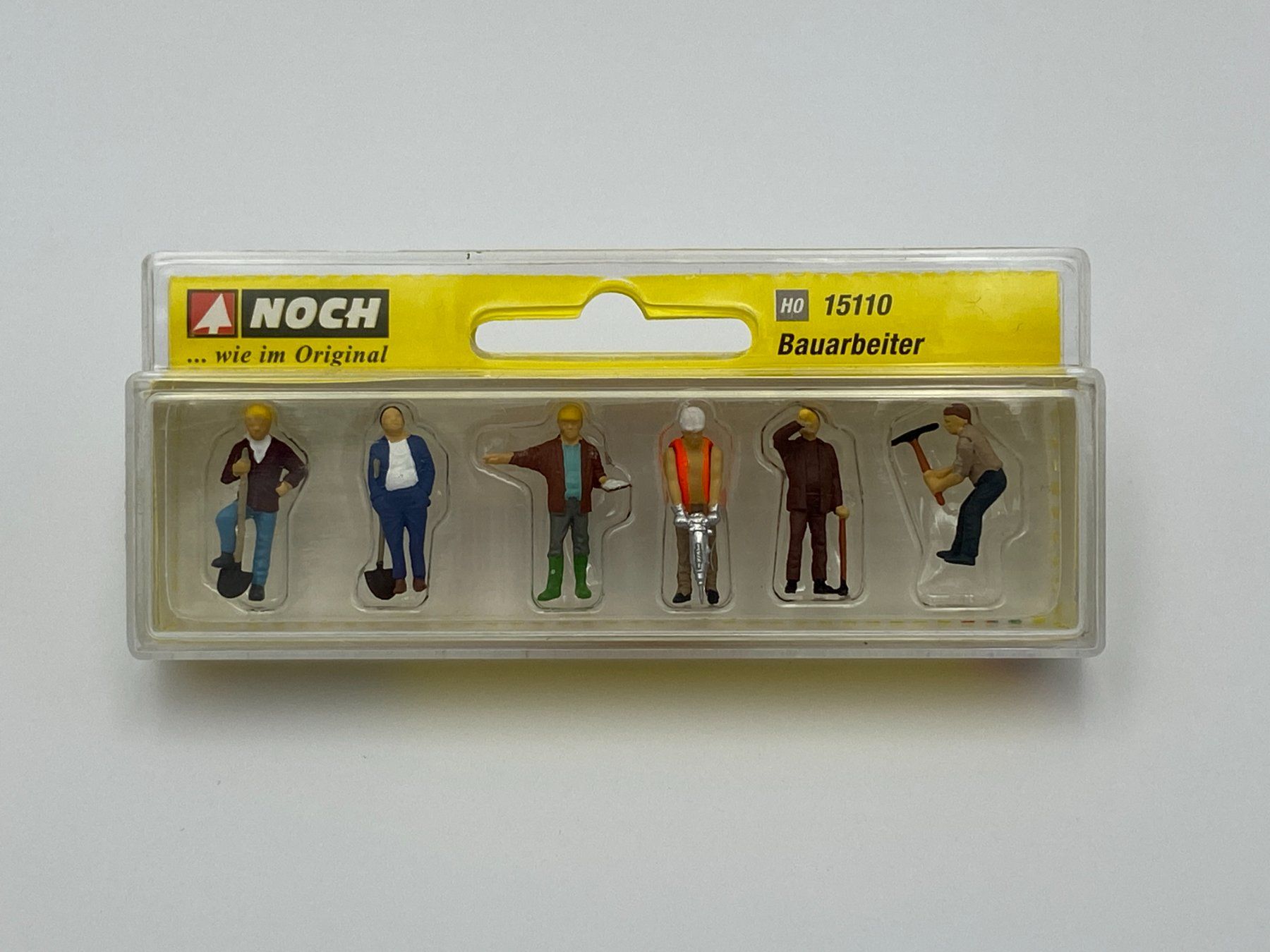 Noch Modelleisenbahnen: NOCH 15110 H0 Bauarbeiter – Neu und originalverpackt aus Neukirch an der Thur von MoBa-Artikel 1