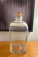 Ancien flacon d’apothicaire en verre bouchon liège