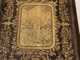 Antiquarische Buch Pharus am Meere des Lebens» Goldprägung