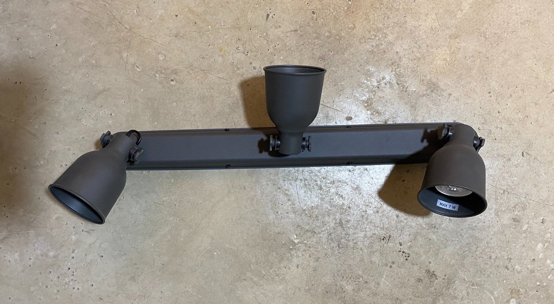 Ikea Kronleuchter & Deckenlampen: LED-Deckenlampe Industrial Style, 3 Spot – Gebraucht aus LUZERN von Supigers