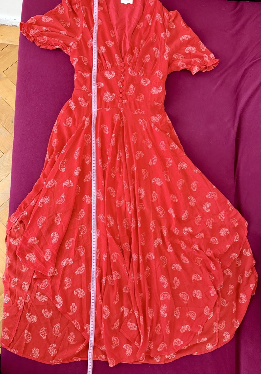 Goa Vestiti: Robe fluide rouge – Nuovo (secondo la descrizione) da Le Locle venduto da tchanatakoua 7