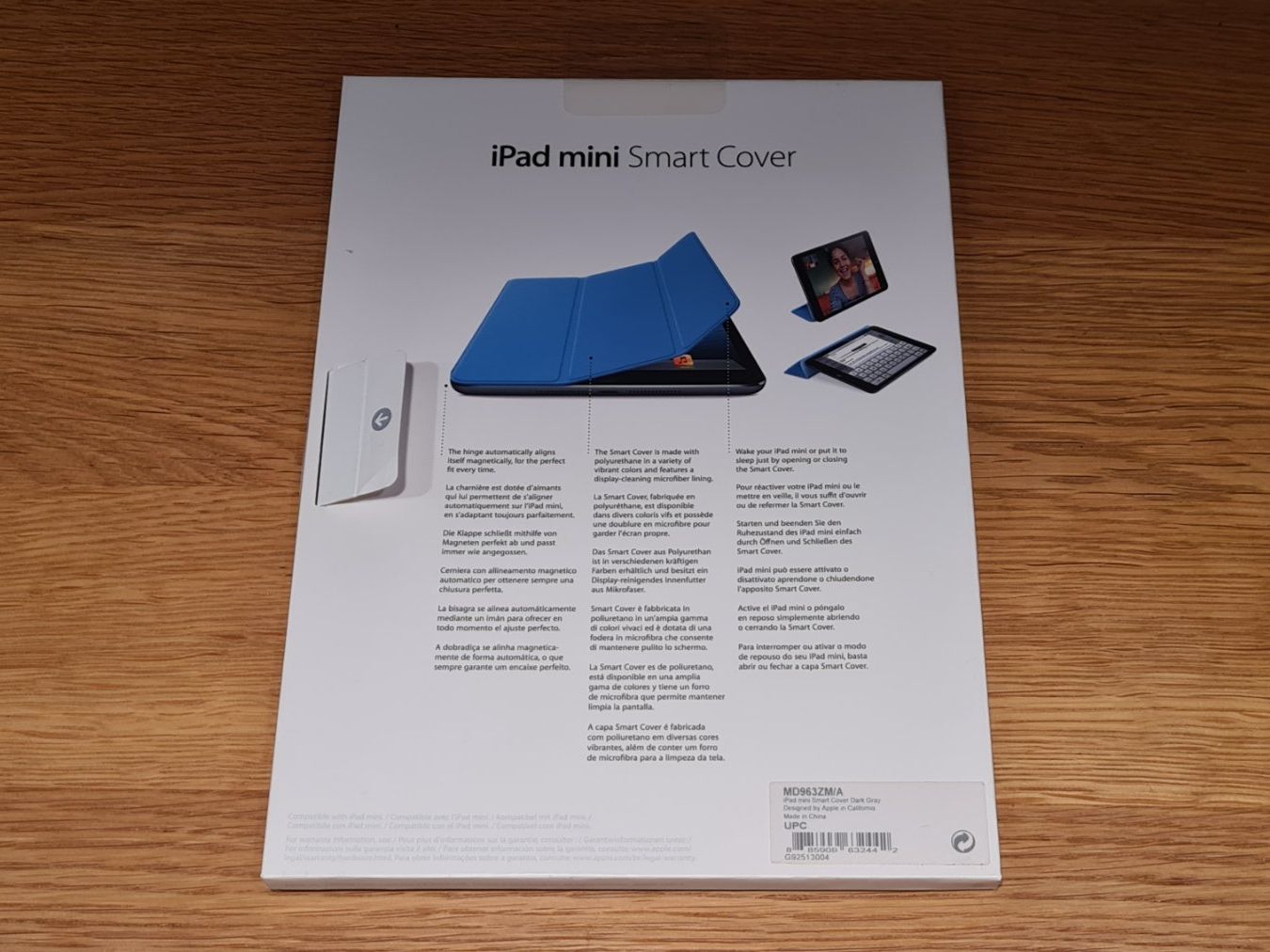 Apple Covers & Borse: Original Apple iPad Mini Smart Cover/ Dark Gray – Usato da Winterthur venduto da stufaphi 3