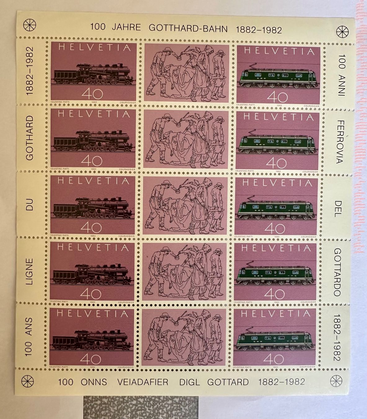 Tutti i francobolli: BRIEFMARKENSAMMLUNG AB 1.-!!! – Usato da Zürich venduto da NIKI777 8