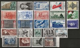 ITALIEN 1952 JAHRGANG MNH/**