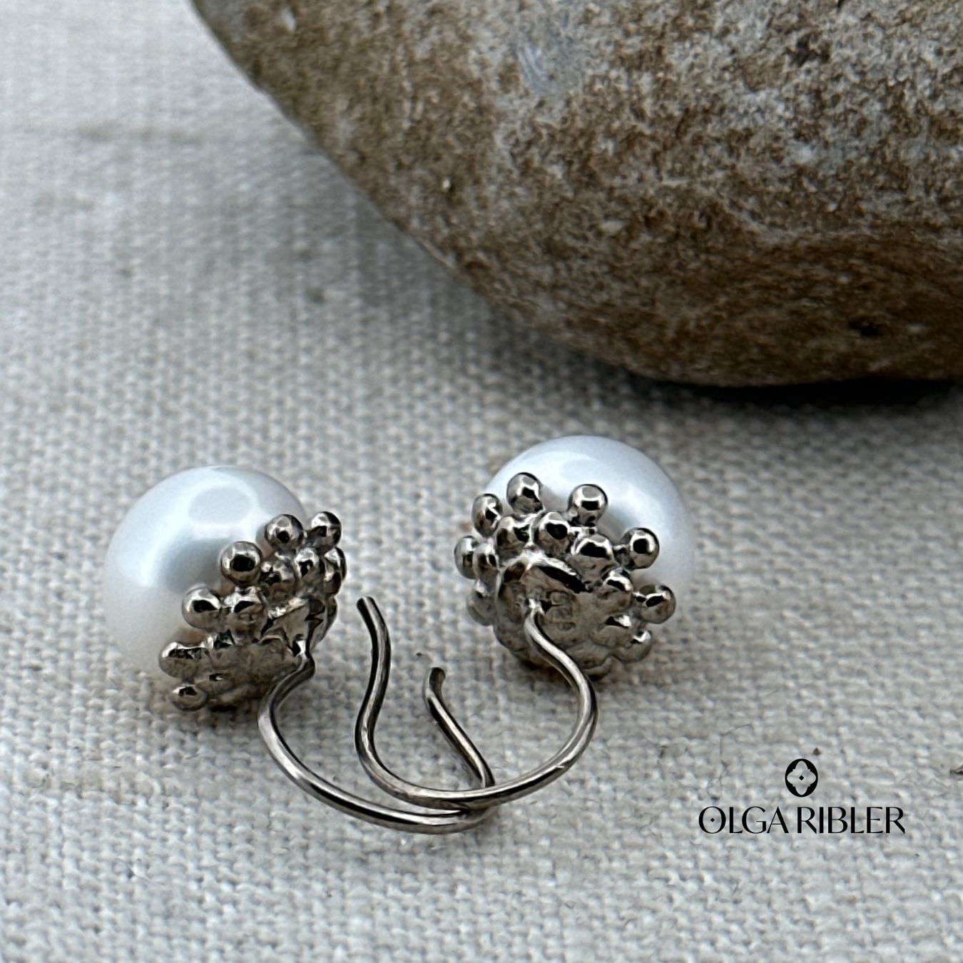 Olga Ribler Boucles d'oreille: Perlenohrringe – Neuf (Voir description) à Luzern par MonikaS03 3