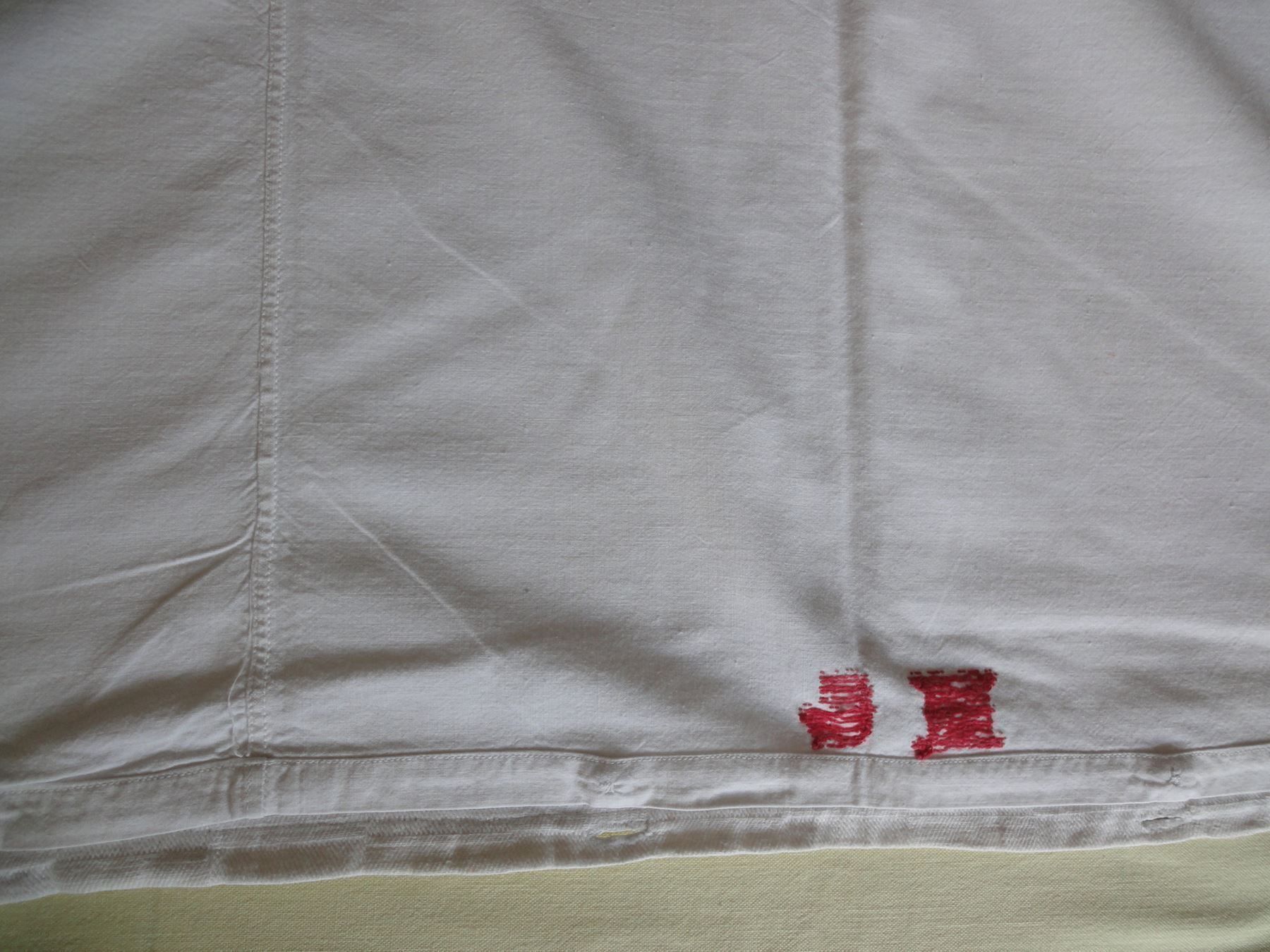Linge de lit: Alter Duvetüberzug Halbleine – D'occasion à Chur par omonia 4