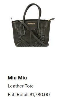 Miu Miu Taschen für Damen: Miu Miu Nappa Biker Tasche / sac – Gebraucht aus Collonges von Auganien 9