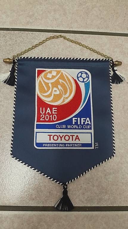 Bandiere: FIFA Wimpel 2010, neu – Nuovo e nell'imballaggio originale da Schwerzenbach venduto da Aura888