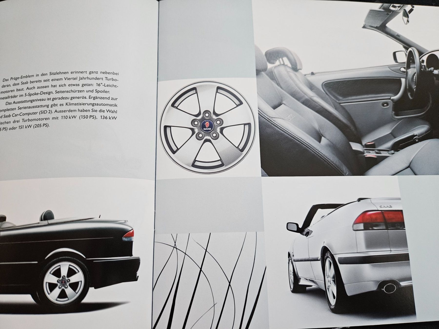 Saab Documenti: Saab 93 Cabriolet Prospekt 2001 xx – Usato da Flawil venduto da sr1_f6st 3