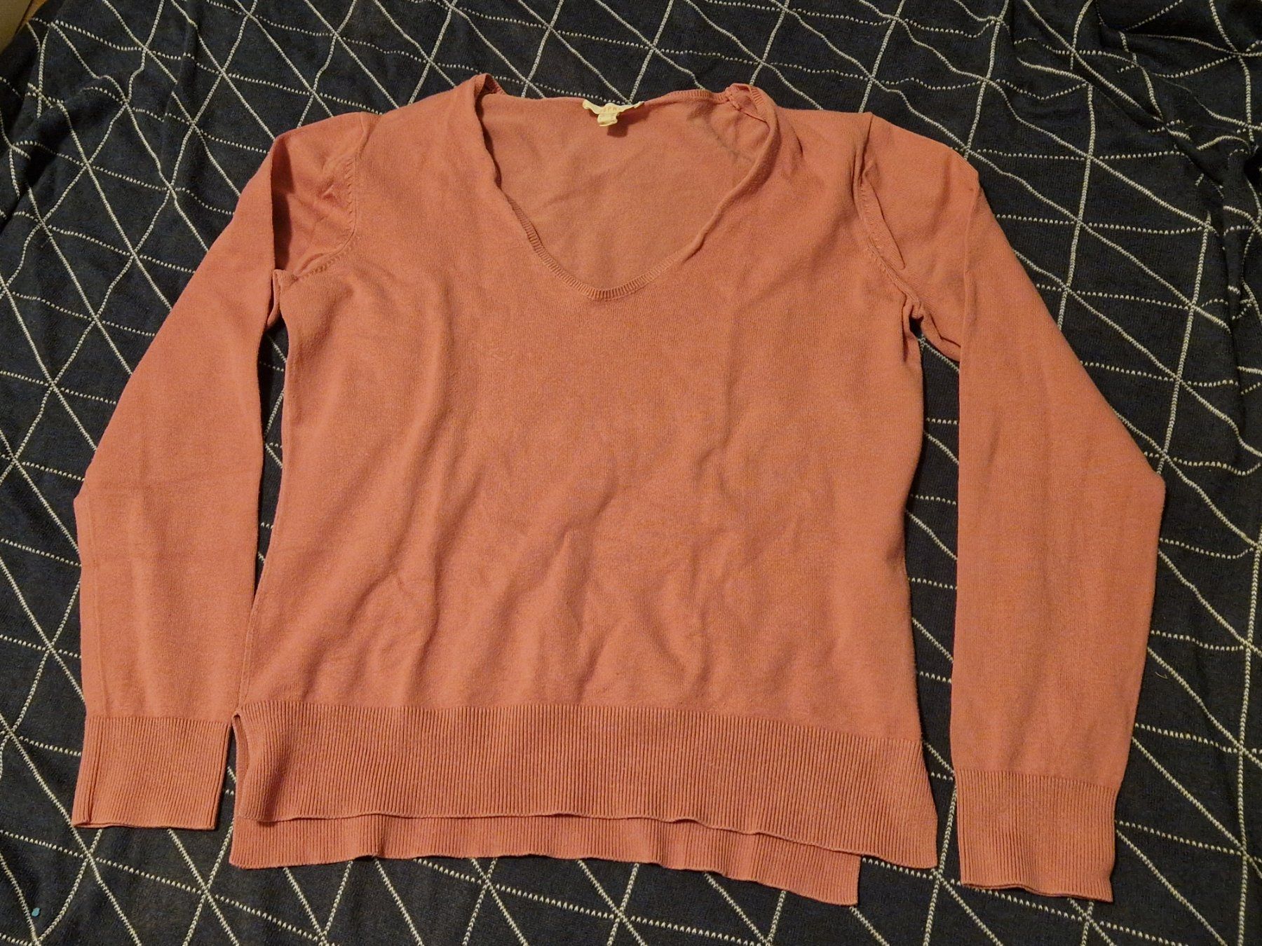 Esprit Maglioni & Felpe: Esprit Damenpullover Gr. M, sanftes Rosa, V-Ausschnitt – Usato da MUEHLAU venduto da ibo_5c7d
