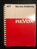 Revox A77 Service-Anleitung, guter Zustand