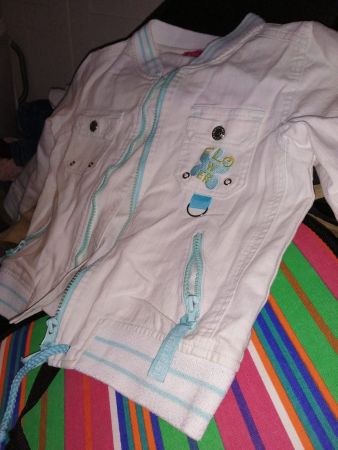 Sommer-Jacke, weiss