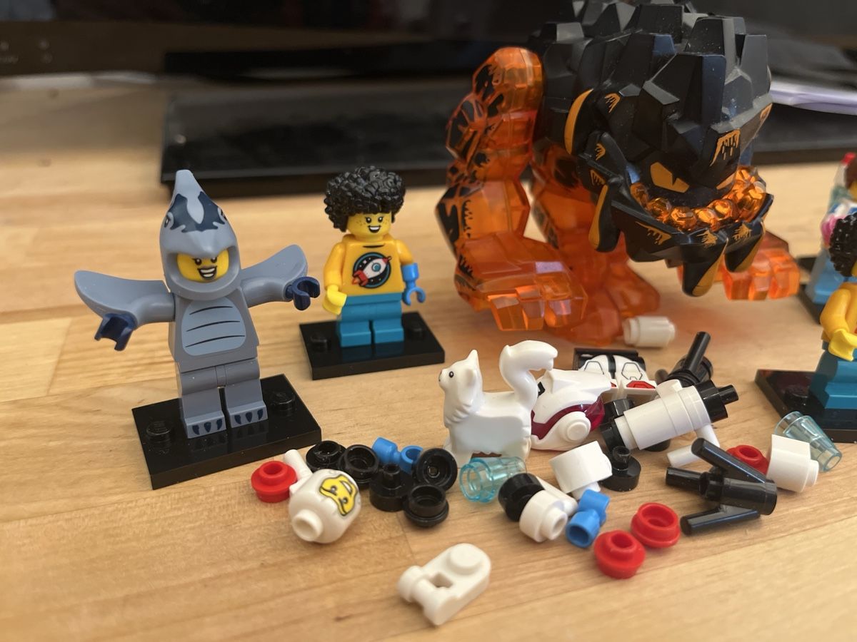 Lego Statuette: Lego Minifiguren Konvolut – Usato da Sargans venduto da pat_lqj7 3