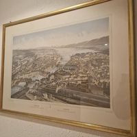 Zürich Altstadt  Jahr 1850 