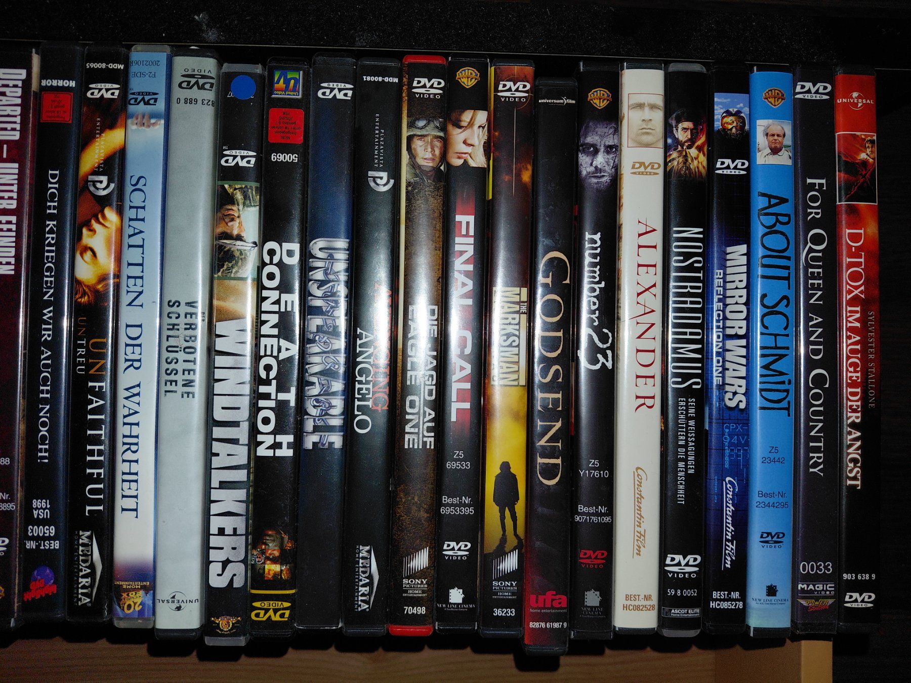 Tutti i DVDs: 46 diverse DVD Filme – Usato da Illnau venduto da myoneclaude 1