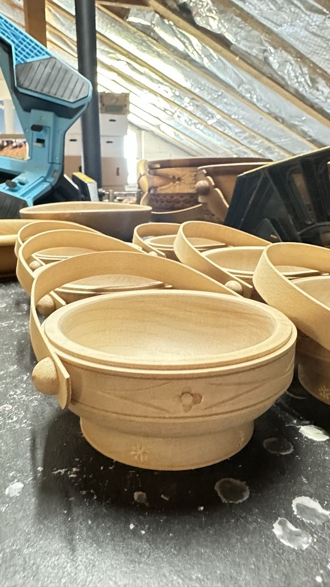 Schalen: 6x Holzschalen mit Griff, neu! – Neu (gemäss Beschreibung) aus Mörschwil von sam_man