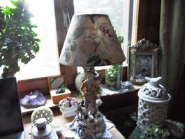 Porzellan Lampe