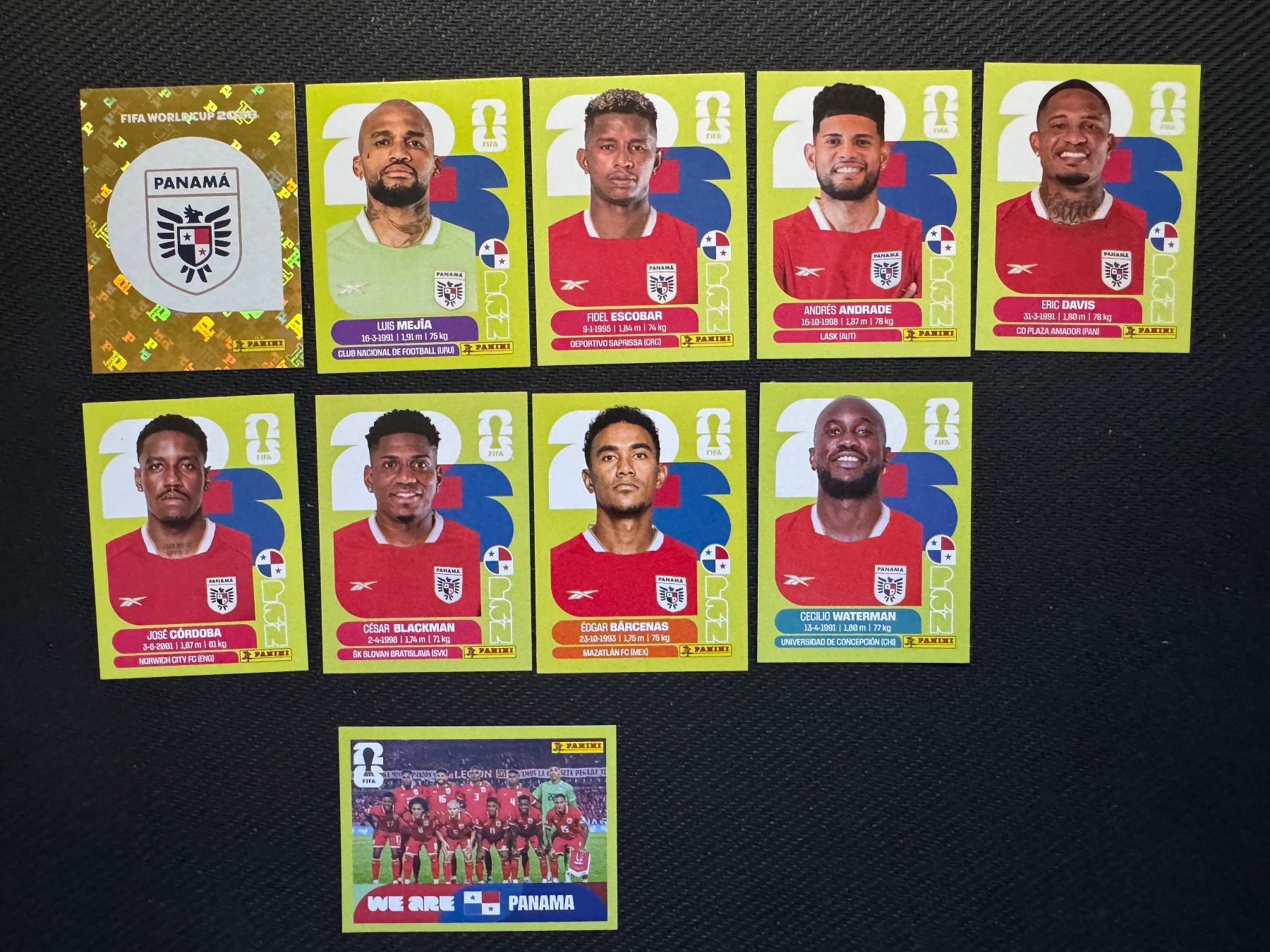 Panini Carte collezionabili: Panini WM 2026 Sticker - Panama Lot – Nuovo (secondo la descrizione) da Oberwil BL venduto da Chelsea26