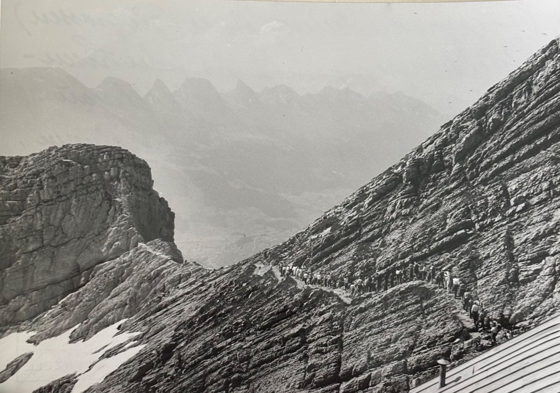 Cartes postales: Foto E. Grubenmann, Appenzell, Säntis, 12x17 cm – D'occasion à Frauenfeld par Merk52