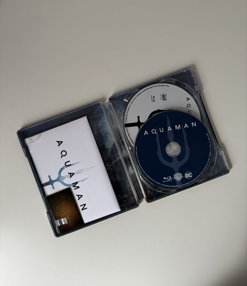 Tutti i DVDs: Aquaman Steelbook Manta Lab – Usato da Ecublens VD venduto da Kenan1024 3