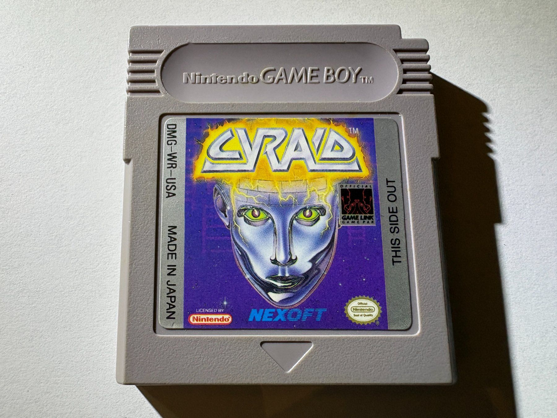 Nintendo Giochi: Cyraid - Nintendo Game Boy – Usato da Zürich venduto da VintagePalace