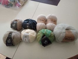 Wolle Konvolut 