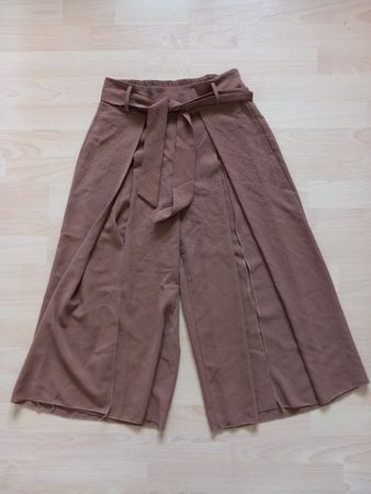 Pantalon d'été ample marron rouillé