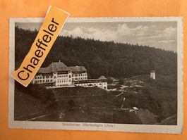 1922 Sanatorium Allerheiligen ( Jura )