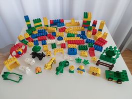 Grosse LEGO DUPLO Sammlung inkl. gelbe Tragebox, Top-Zustand