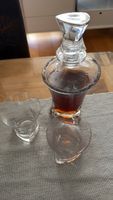 Whiskey Kristall Glasset (6 Gläser plus Karaffe mit Deckel)