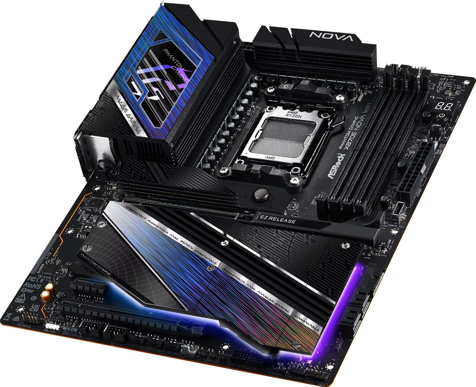 Asrock Schede madri: AsRock Phantom Gaming X870E Nova WiFi – Nuovo (secondo la descrizione) da Zürich venduto da swa_2pc6