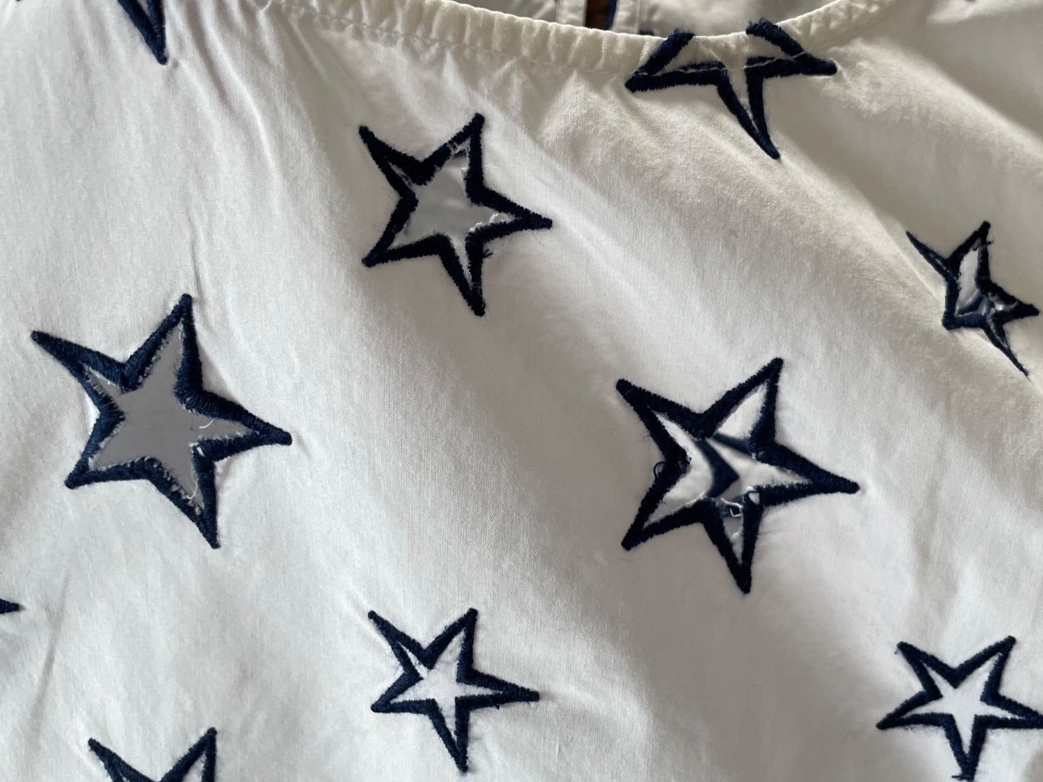 Princess goes hollywood Blusen: Baumwollbluse von Princess, Trompetenärmel (weiss, Gr. 38) – Gebraucht aus Balzers von Golf-Lady 4