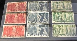 Symbolische Darstellung 1938 - 1955 gestempelt