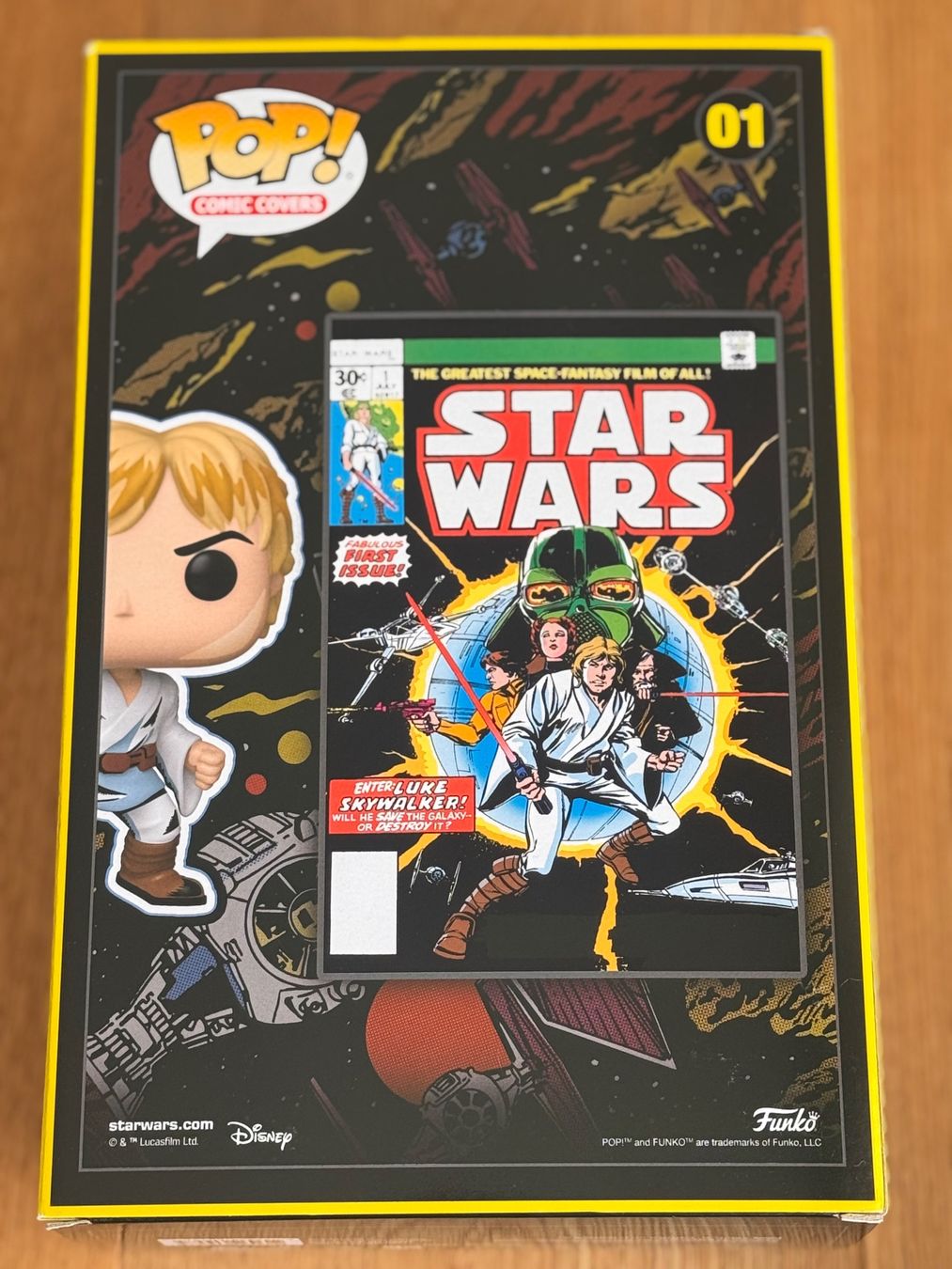 Funko Statuette: Funko Pop Luke Skywalker Comic Covers 01 Neu – Nuovo e nell'imballaggio originale da Vitznau venduto da Divino 1