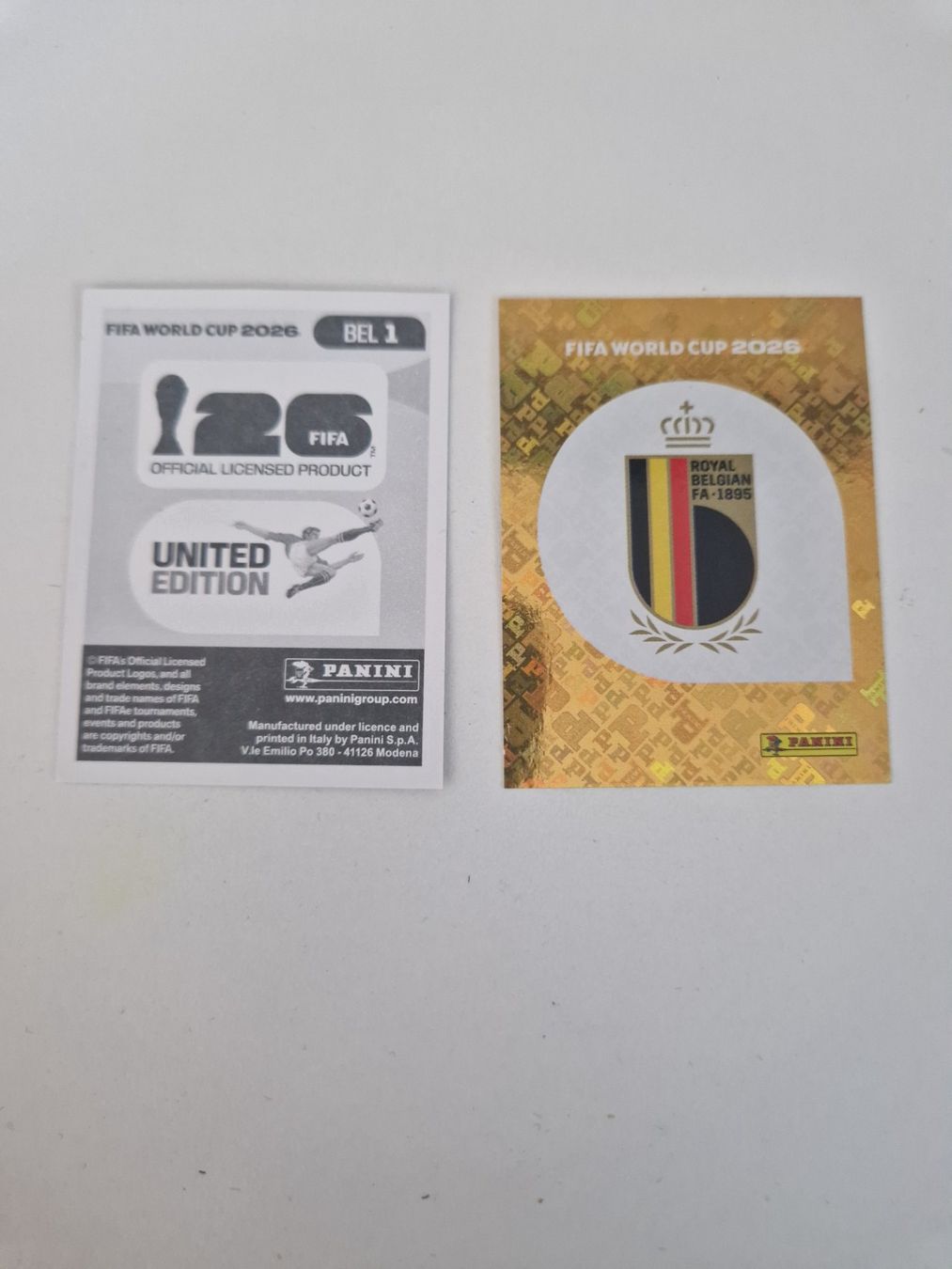 Panini Cartes à collectionner: Panini Sticker BEL1 – Neuf (Voir description) à Stüsslingen par white_angel86