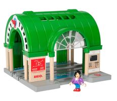 BRIO 33649 Neuer Hauptbahnhof mit Ticketautomat