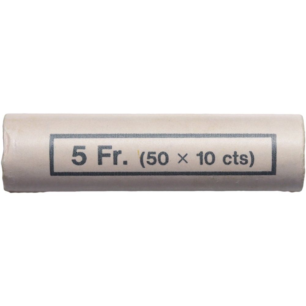 Tutti le monete: Frankreich Münzrolle 10 Cent. 1986 – Nuovo e nell'imballaggio originale da Liestal venduto da fibonaccis