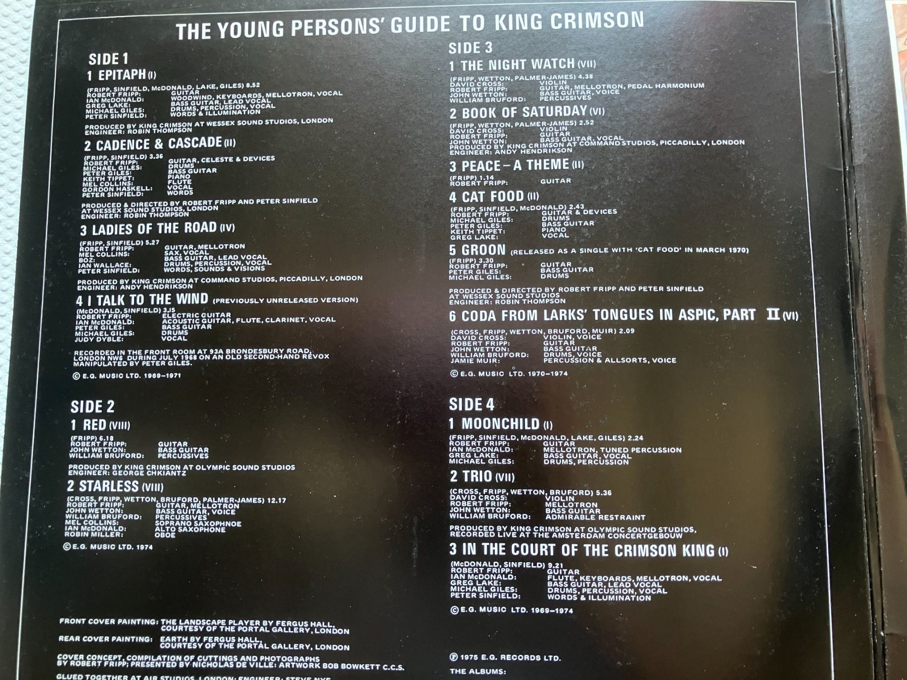 Vinyles: King Crimson – D'occasion à Aarwangen par Jukebox3 4
