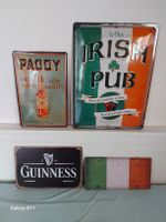 7 Blechschilder: Irish Pub, Irland, Guinness, Paddy etc.