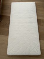 Baby Mattress White Quilted Removable Cover Used Condition