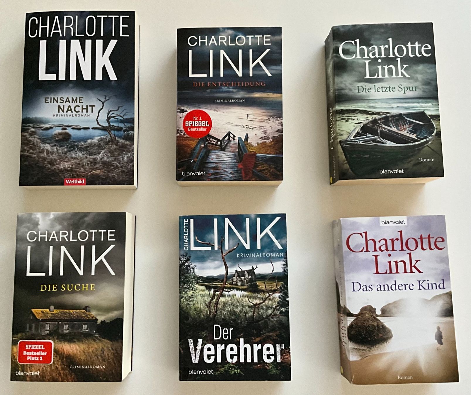 Libri: 6 x Charlotte Link – Usato da Wettingen venduto da Firstnicca