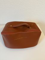 Braune Kosmetiktasche/Make up Tasche/NecessaireNeuwertig