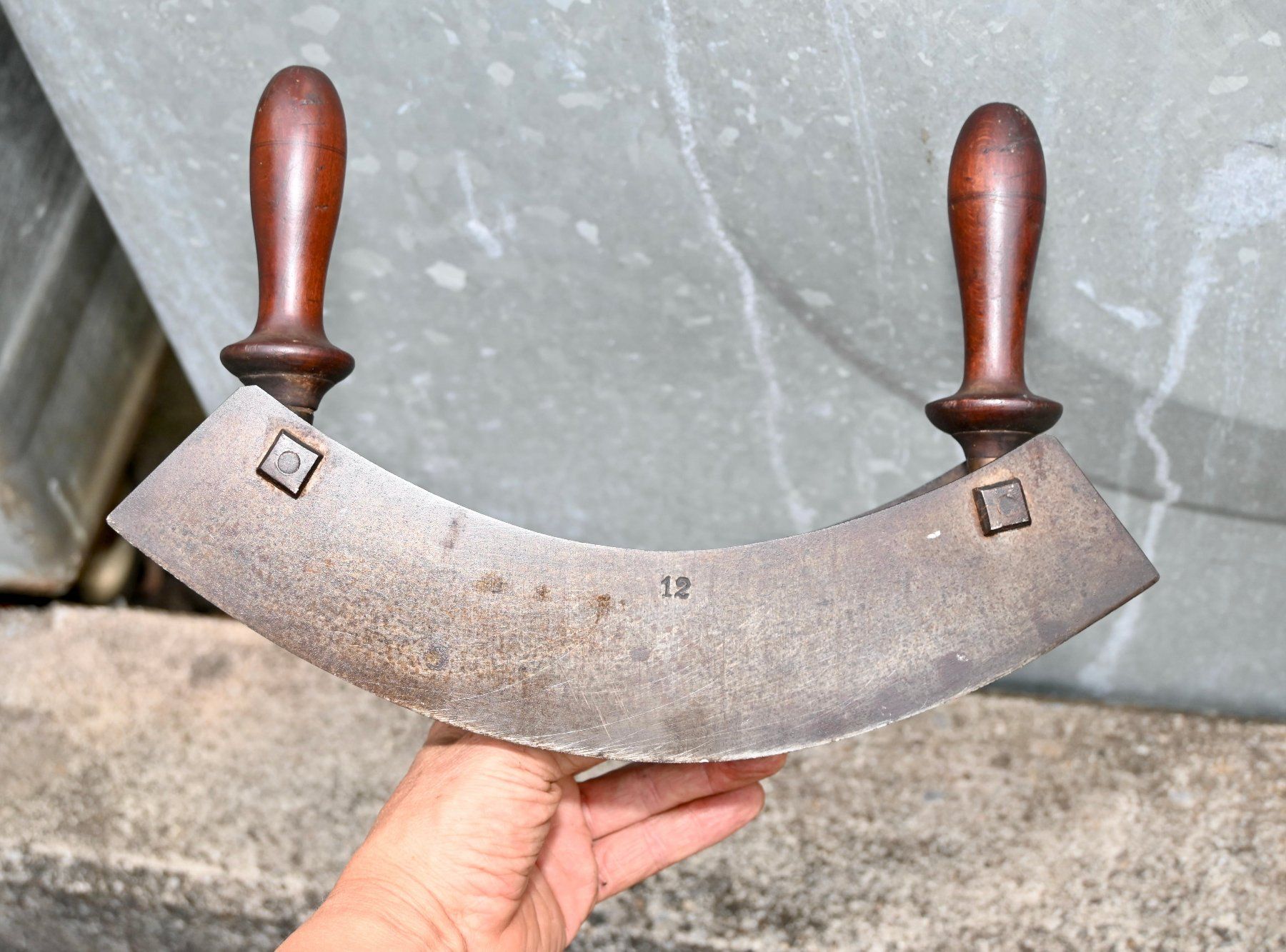 Elettrodomestici da cucina: antikes 2er WIEGEMESSER punziert " 12 " – Usato da Pfaffhausen venduto da mono_rec 1