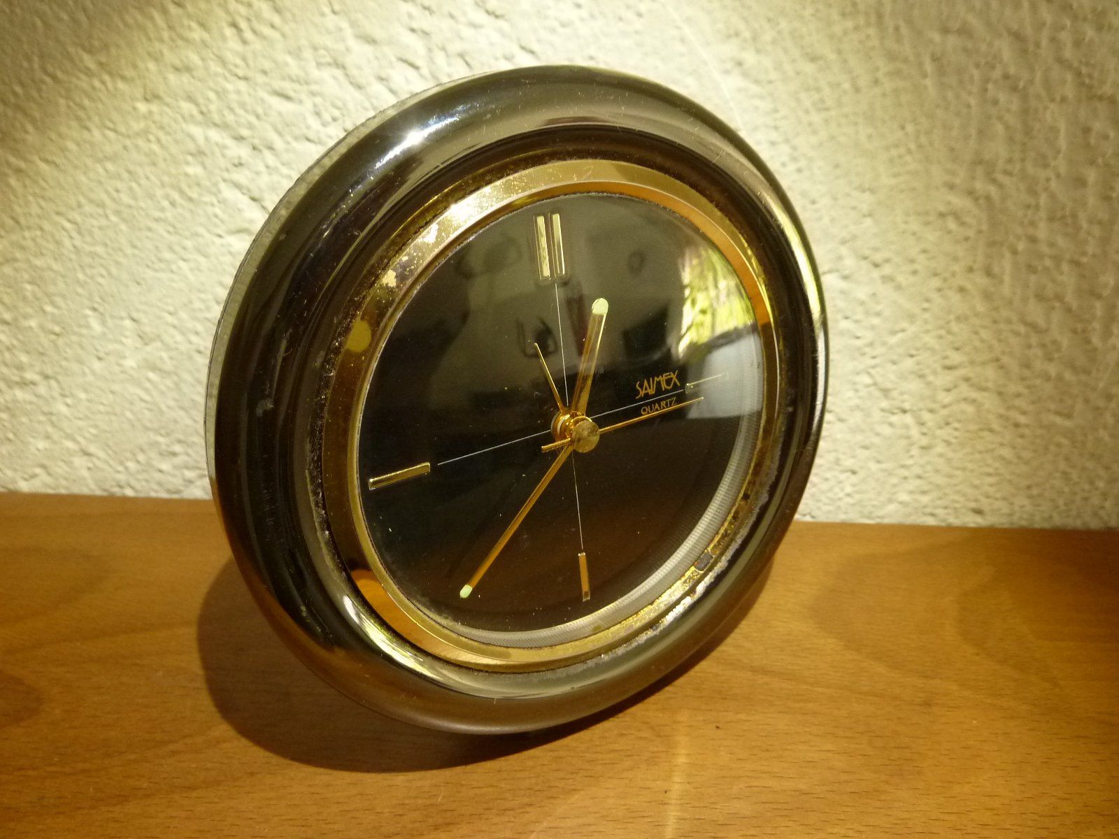 Sveglie: Edler Retro Wecker Saimex Quartz – Usato da Hochfelden venduto da swissice 5