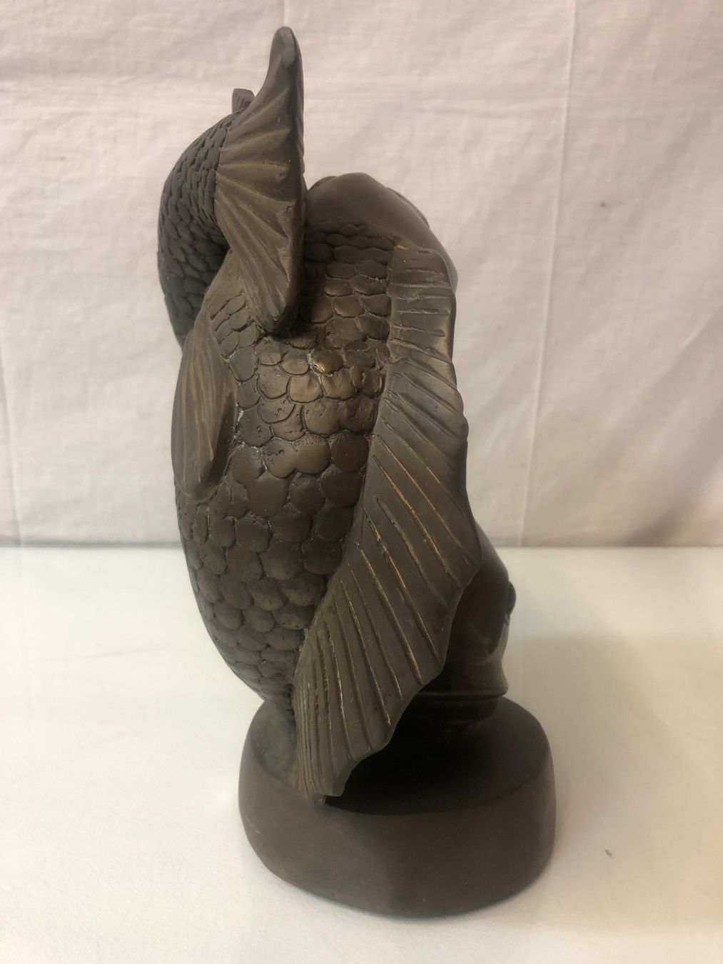 Sculptures & Statues: Skulptur Koi - Bronzefigur – D'occasion à Brunnen par Allerwaren 3