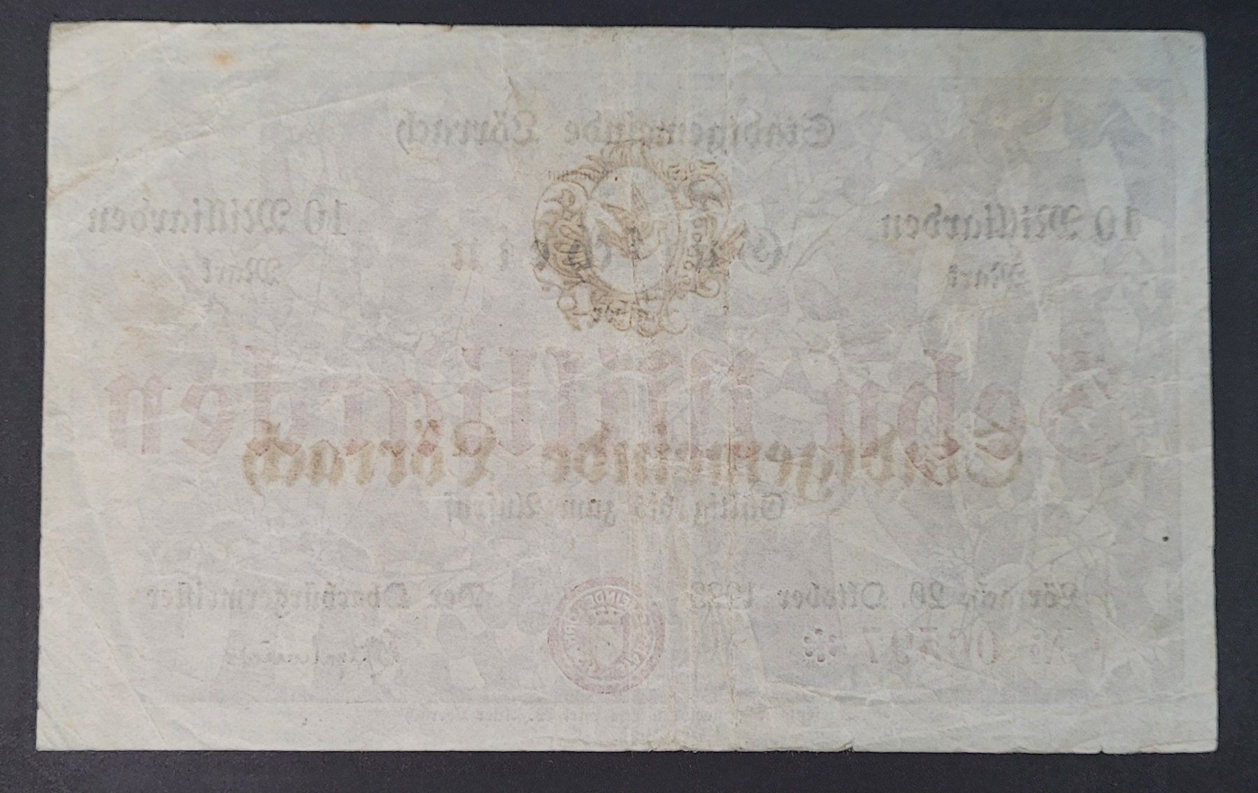 Banconote: 10 MIA. MARK / LÖRRACH 1923 – Usato da Mumpf venduto da antonio_schweiz_961 1