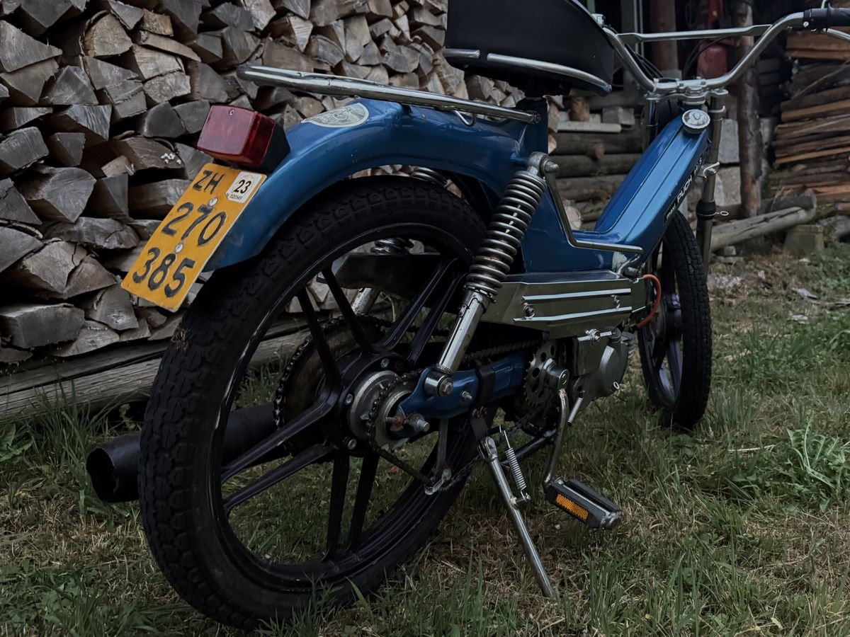 Puch Ciclomotori: Puch Maxi S Mofa blau ab 1.- CHF – Usato da Adetswil venduto da ss3linaa 6