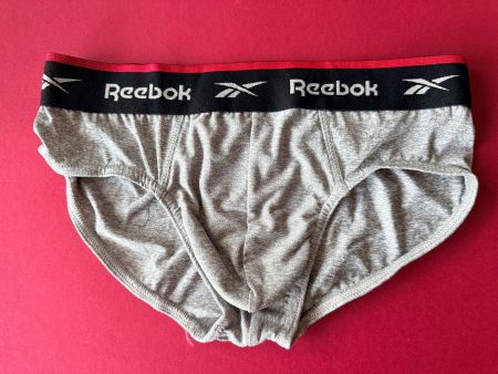 REEBOK, Herrenslip, Grösse S, 1 Stück in Grau