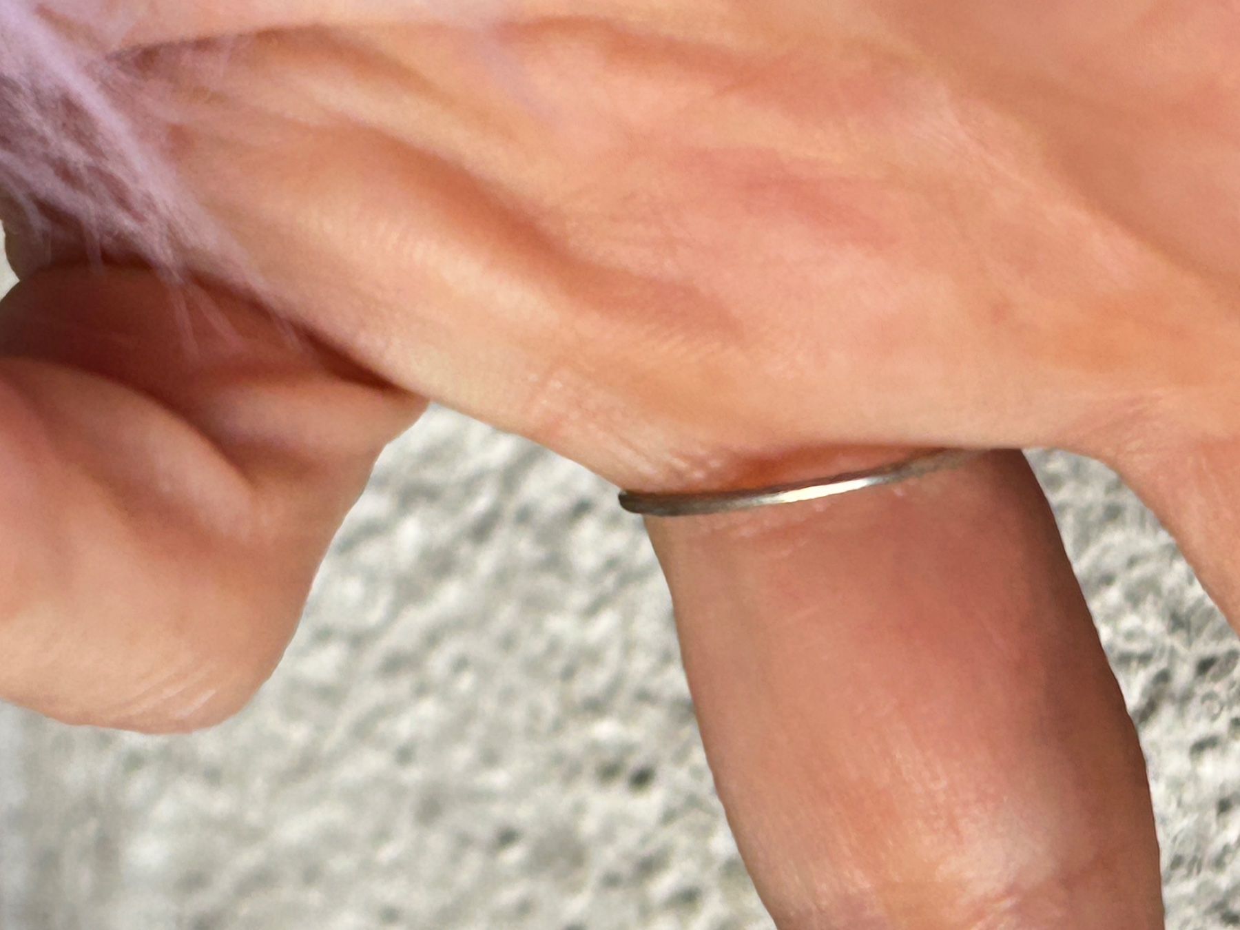 Anelli: Ring mit rotem kleinen Stein  (Gr. 55) – Usato da Laufen venduto da Bellebellezza 5