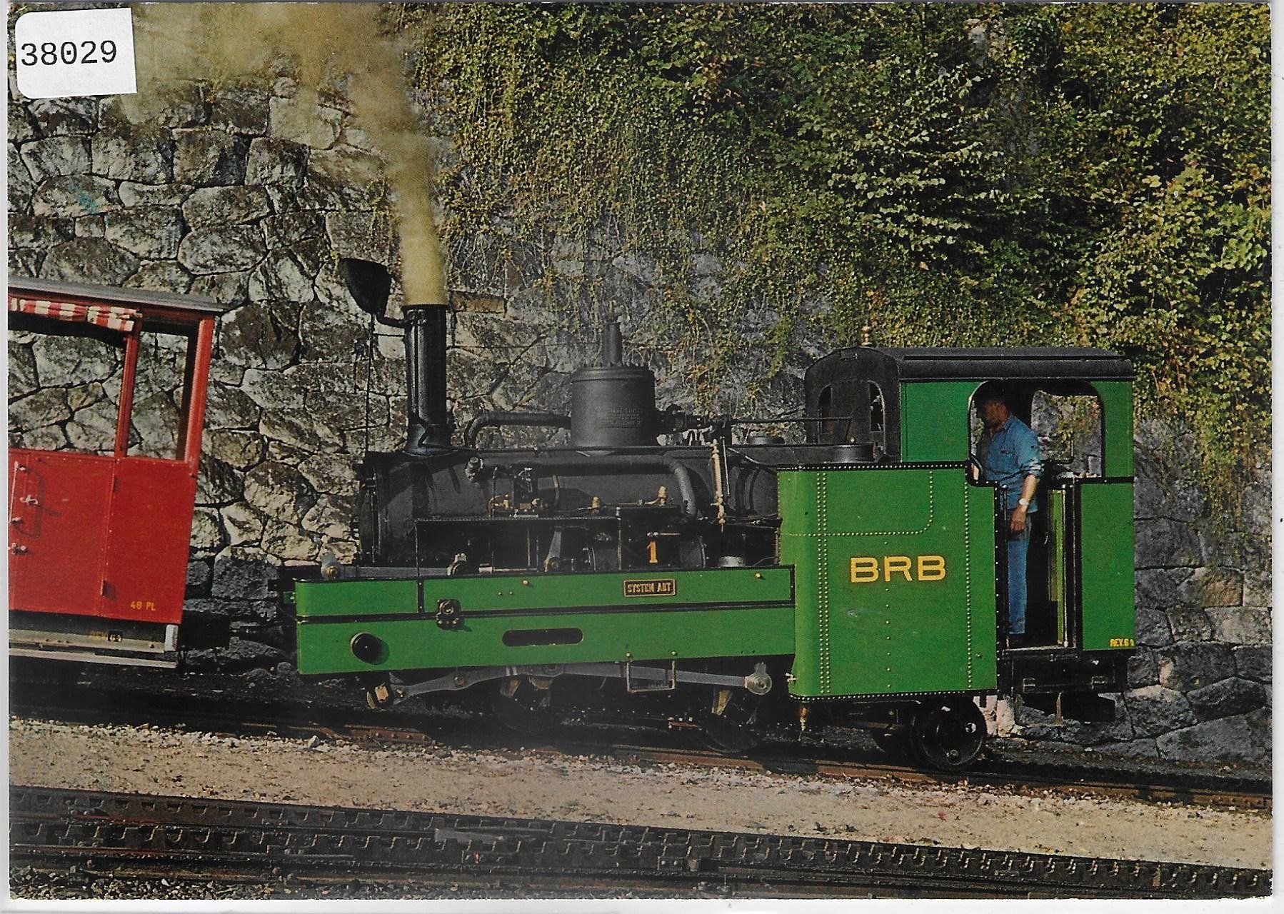 Cartoline postali: Brienz-Rothorn-Bahn – Usato da Ettingen venduto da Kartenplanet